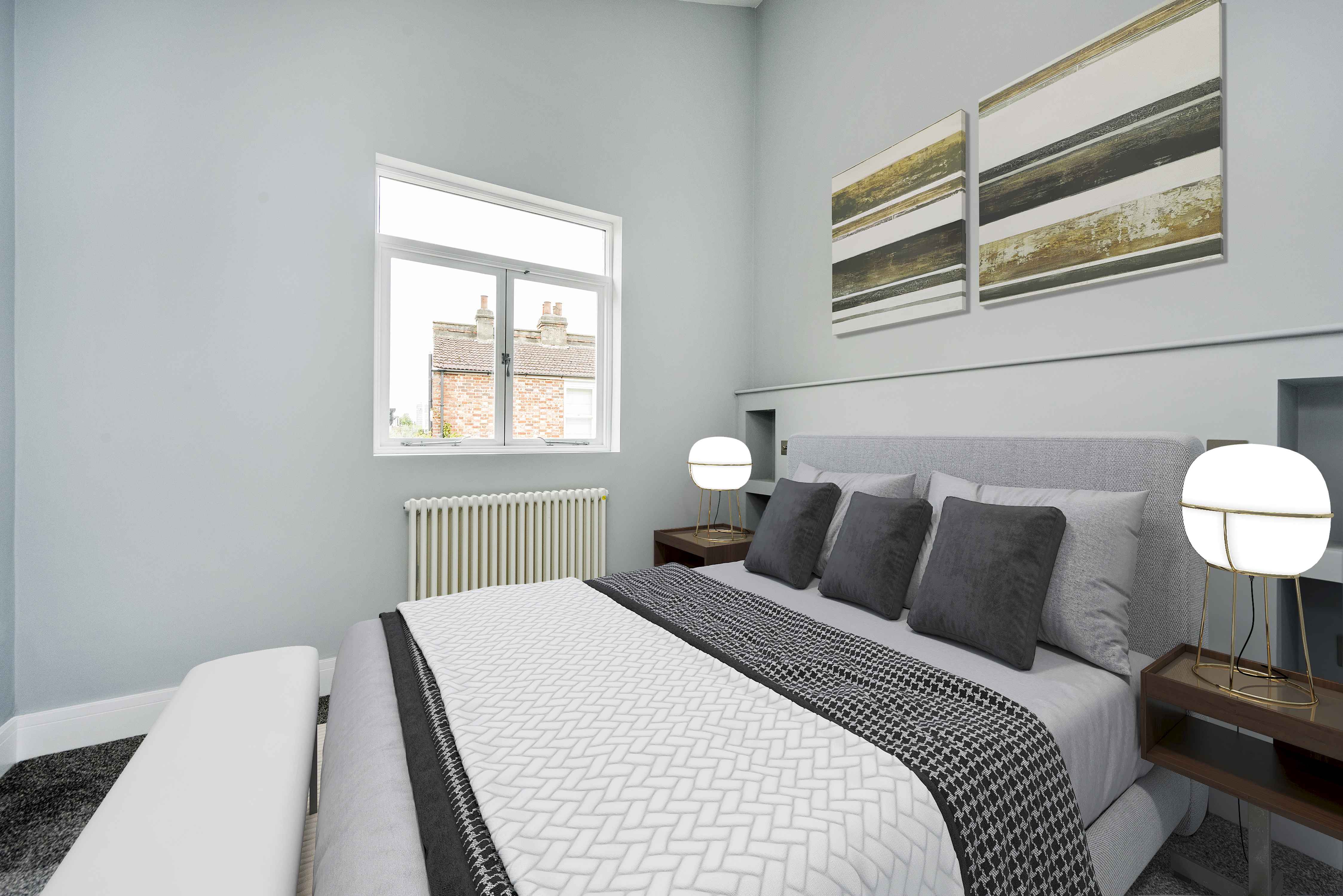 Renovation and conversion of a London house into three flats